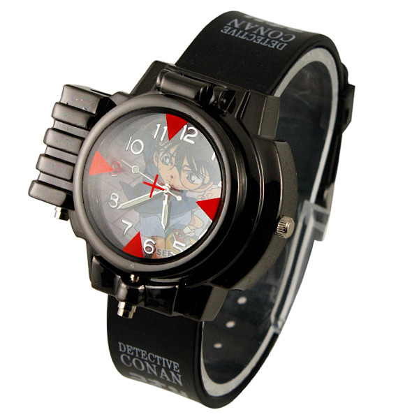 名侦探柯南激光表麻醉枪手表红外线放大镜卡通儿童表包邮淘宝网