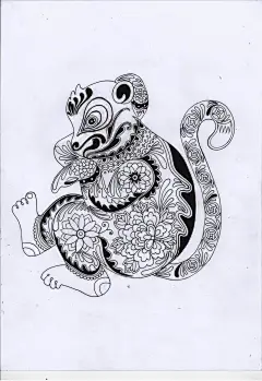 凤翔泥塑12生肖插画手绘原稿征稿 - 视觉中国设计师社区
