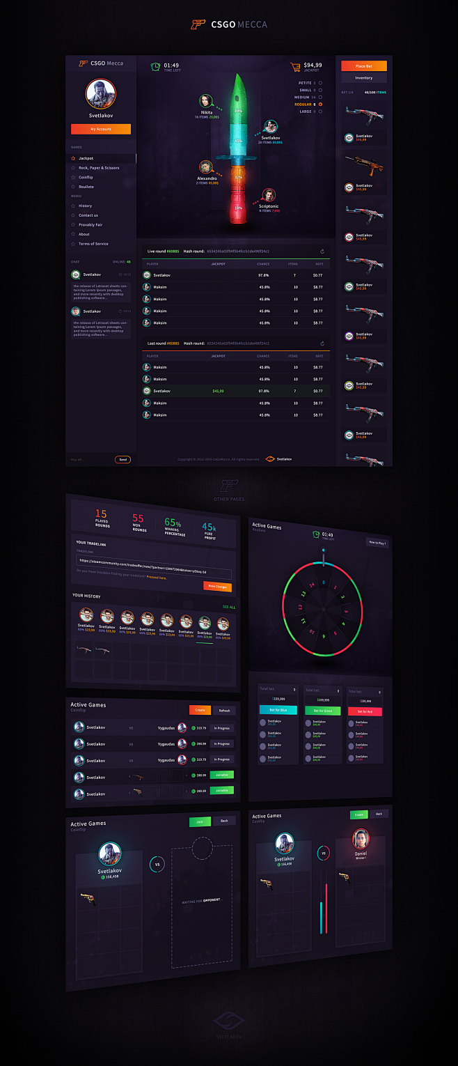 CSGO Mecca - Website...