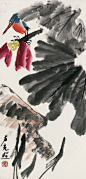 卢光照——大写意花鸟欣赏 | 
卢光照(1914--2001)，河南汲县(今卫辉市)人，1937年毕业于北平国立艺术专科学校。师从齐白石先生，为北京齐派四大家之一。工大写意花鸟，兼及篆刻、书法。