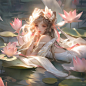 嫦娥｜露花倒影