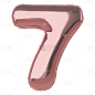 亮面气球数字装饰C4D-7