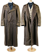 The "Duster Coat" -The original dusters were full-length, light-colored canvas or linen coats worn by horsemen to protect their clothing from trail dust. These dusters were typically slit up the back to hip level for ease of wear on horseback an