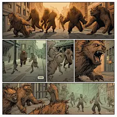 AI绘画_Prompts_subzeromax99_a_comic_book_page_with_multiple_images_werewolves__42fe88d3-a803-4eaf-a5f7-be39b0f62c96_xpanx.com