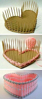 # 9.  DIY en forma de corazón de presupuesto |  25 ideas del arte del genio