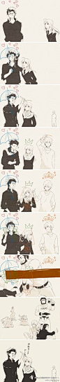Lancer & Saber & Gilgamesh | Fate Zero #manga