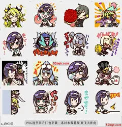 line贴图表情包7thDRAGON  7thDRAGON系列中的角色动