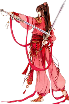 com采集楚雅瞳采集到人物立绘【素材】带面纱的古装女_看图_橙光游戏