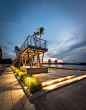 泰国曼谷湄南河AQUA公寓售楼部景观 by XSiTE-mooool设计