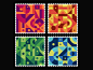 Geometric Stamps