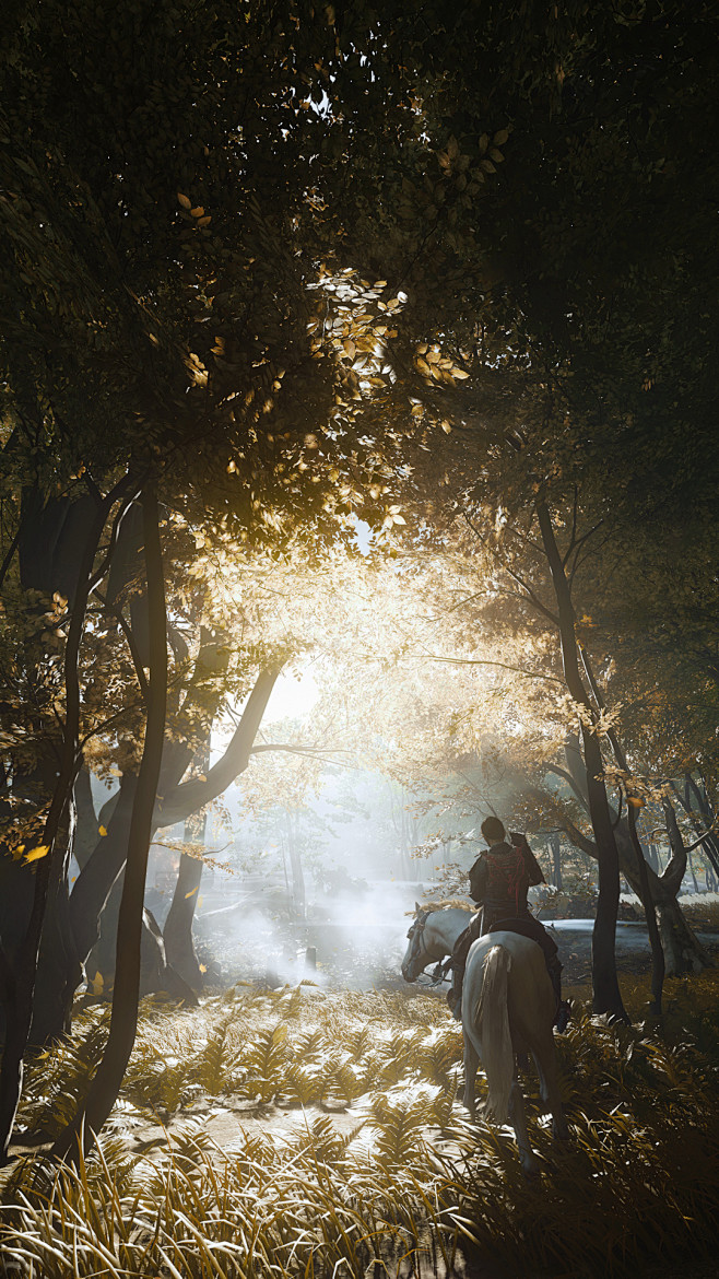 EA游戏艺术师拍摄《对马岛之鬼》美照 张...