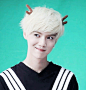 #鹿晗# 555555鹿宝宝世界第一可爱