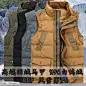 2013秋冬AFS JEEP/吉普专柜正品男士休闲宽松加厚羽绒马甲 男背 #秋冬# #吉普# #专柜#
