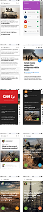 Functional and visual redesign of Google News : News is a direct tool of influence on public consciousness. The goal of the news is to provide to the society objective information about a particular event or action.In reality, news is often just retelling