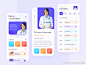 分享一组来自dribbble的UI设计作品#UI设计# ​​​​