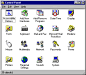 Settings menu in Windows 95 (Control Panel)
