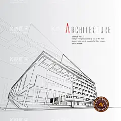 建筑线稿  - 源文件下载【酷图网】建筑手稿,建筑草稿,建筑素材,建筑轮廓,现代建筑,建筑公司,建筑草图,手绘建筑,线性建筑