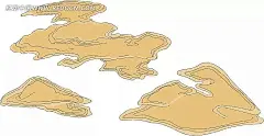 手绘云彩矢量插画AI|传统背景|传统图案|山水图|矢量山水画|矢量素材|中国古典素材|矢量素材　矢量花朵|情人节矢量素材矢量图|矢量素材矢量罂粟花纹|矢量森林矢量素材