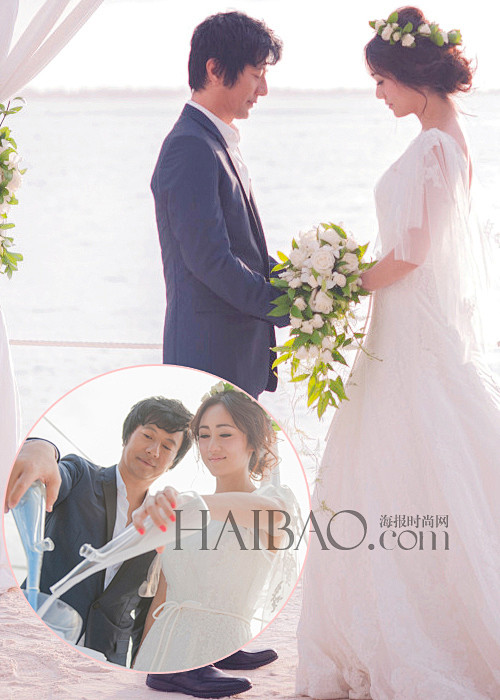 郑钧刘芸三年后马尔代夫补办婚礼明星亲友齐赴浪漫海岛祝福甜蜜新人