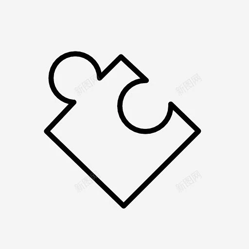 拼图块享受装配图标 UI图标 设计图片 免费下载 页面网页 平面电商 创意素材-花瓣网