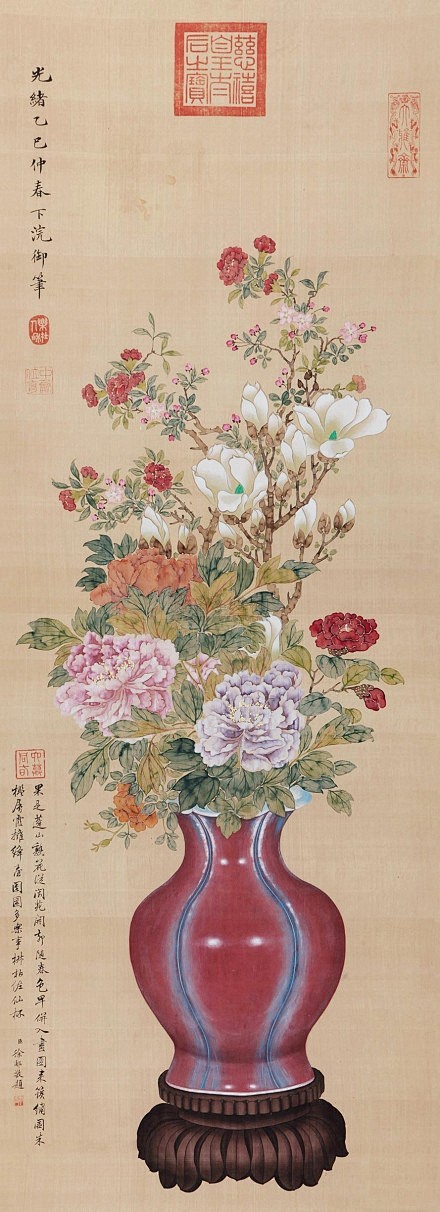 晚年慈禧 “喜艺事”，师从名画家缪嘉蕙勤...