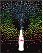 可口可乐(COKE)精美海报设计欣赏_设友公社 #采集大赛#