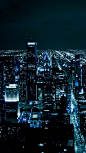 城市灯光夜景苹果手机壁纸