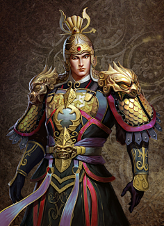 com采集燕剪孑行采集到【原画】铠甲中国风角色 道士photo.blog.sina.