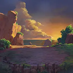 Battle Chasers: Night War | Combat Background | Junk Town &amp; Coastal, Grace Liu : Combat background art and a few variations for Battle Chasers: Night War, ©Airship Syndicate.

Game releases on Steam, XboxOne, PS4, and GoG TODAY.  Wow.  Kind of speechl