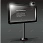 黑色边框LED灯光质感背景矢量图高清素材 设计图片 免费下载 页面网页 平面电商 创意素材