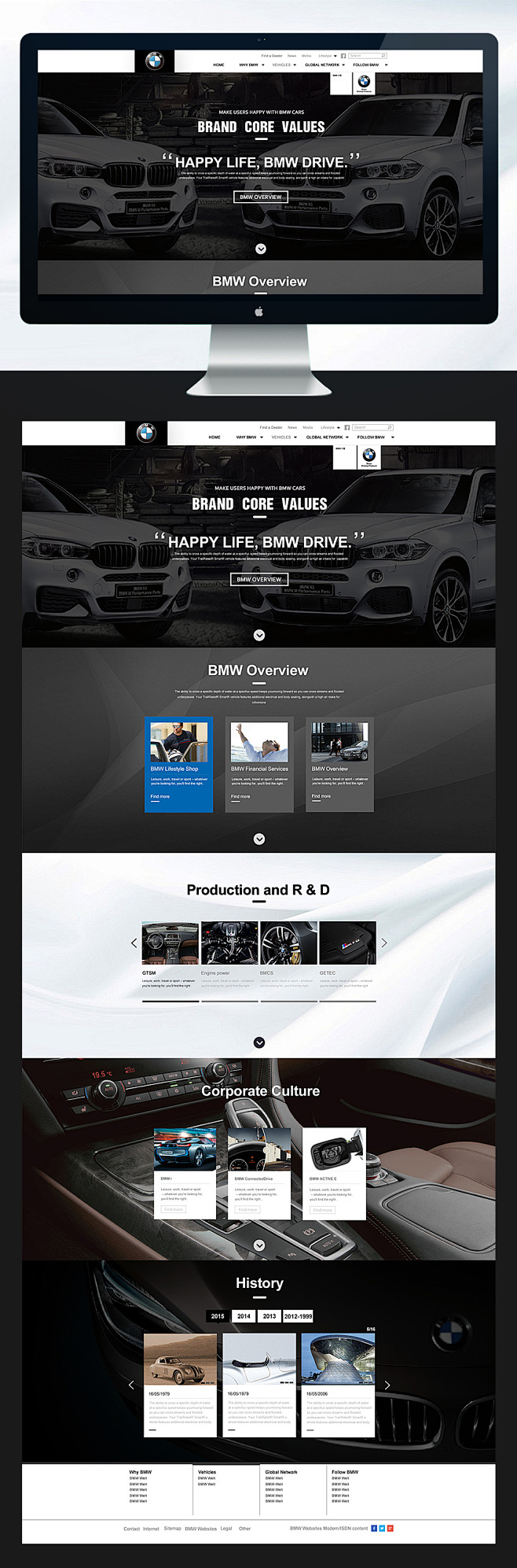 BMW WEB APP by c7 - ...