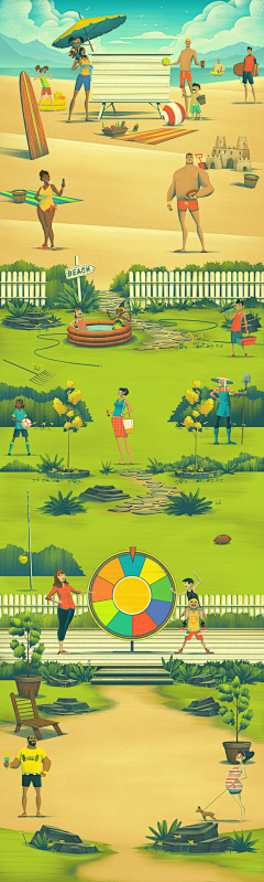 文波地采集到插画