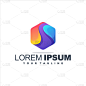 awesome abstract gradient logo design
