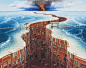 Valley of Knowledge - Jacek Yerka