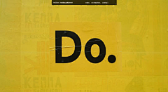Crimson1111采集到50 Yellow Web Designs to Inspire