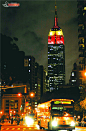 纽约城市夜景图片素材