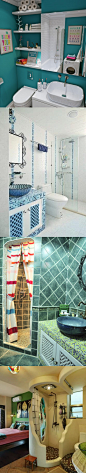 小卫生间装潢是很多人头痛的问题,但小浴室装潢却也是设计最为出彩的地方