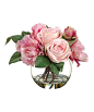 Look at this #zulilyfind! Pink & Mauve Rose & Peony Vase Arrangement by Allstate Floral & Craft #zulilyfinds: 