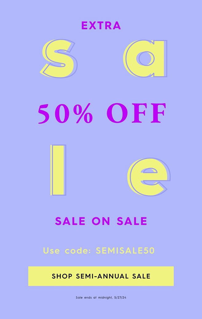 Shop Semi-Annual Sal...
