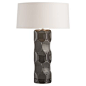 Gunderson Lamp  Contemporary, Transitional, Organic, Porcelain, Task Lighting  Desk Lamp by Arteriors