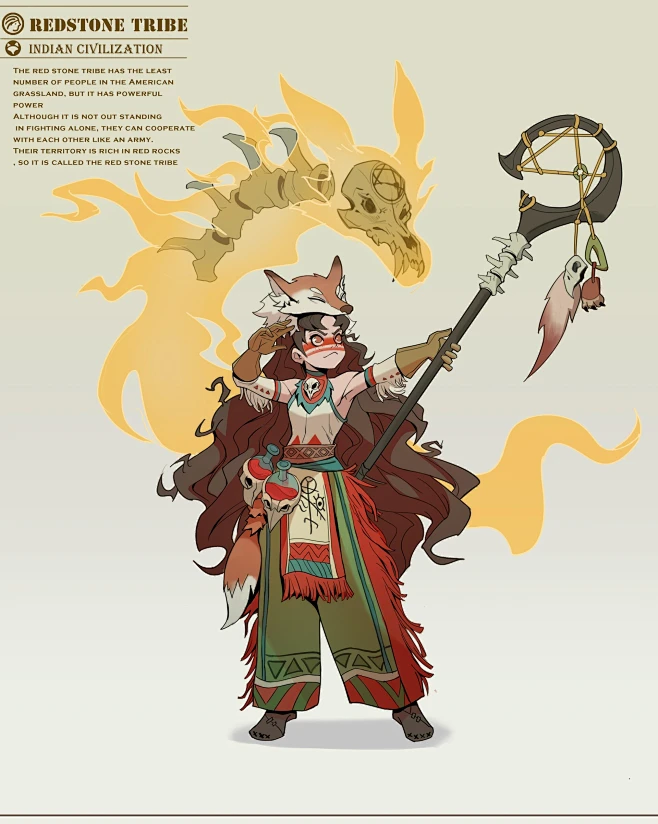 Indian civilization- Redstone tribe-花瓣网
