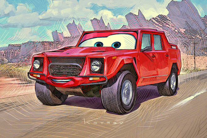 Lamborghini LM 002 i...