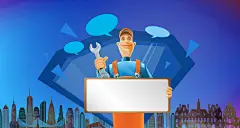 扁平化维修空调海报背景素材_新图网 https://www.ixintu.com 技术精湛 城市 服务 家电 扁平化维修空调海报 诚实守信海报 维修师傅 电器维修