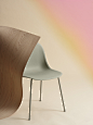 Fiber Side Chair Dusty Green Concept Image 