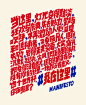 Manifesto Typography Design World cup group stage Teaser animation gif design for taobao Social Campaign #我在这里# Art direction by Wang2mu