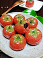 彩绘汤圆の番茄果——健康的番茄味的做法