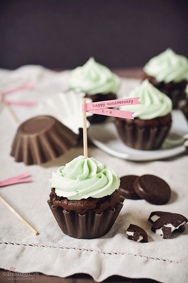 Peppermint Cupcakes ...