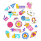 扁平插画 可爱潮流插画 潮 多巴胺贴纸 卡通贴纸 贴纸素材Sticker 4