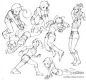 -#动作参考#---女孩动作参考第二弹---资源来自网络，仅供学习参考