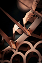 美国飞翔的铜质翅膀装置艺术-10